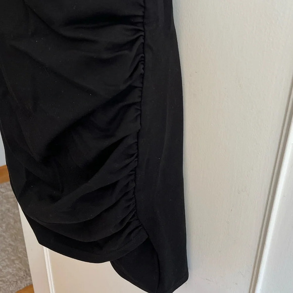 Babaton Harrington Mini Bodycon Dress Black size 8 party dress effortless chic - Picture 10 of 15